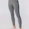 Best Sale 👍 women Spiritual Gangster Intent Tech Heather High Waist Legging 7/8 in Heather Grey ⌛