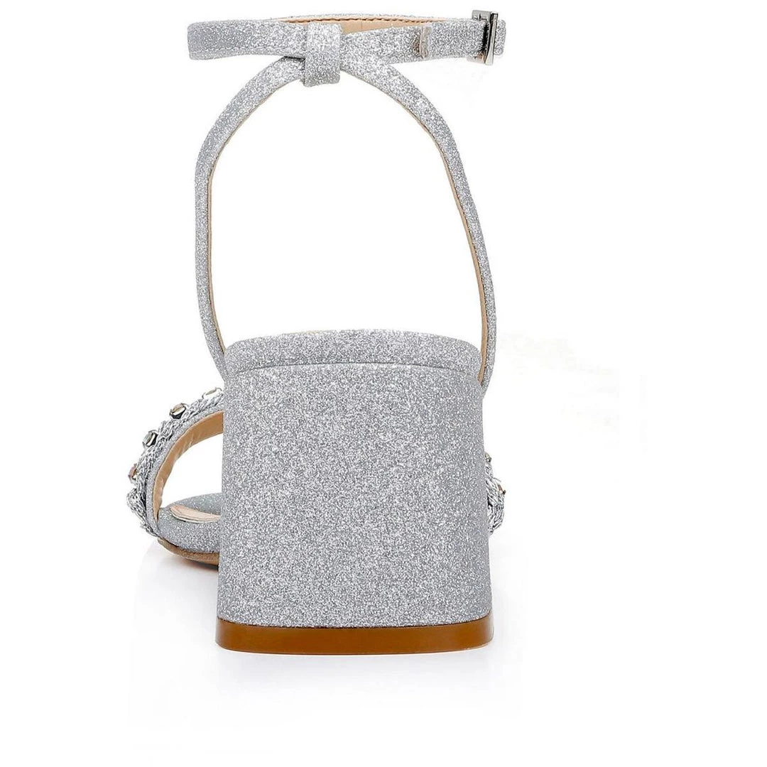 Best deal π Jewel Badgley Mischka Odonna π© Womens Rhinestone Glitter π Heels π 5 Best deal π Jewel Badgley Mischka Odonna π© Womens Rhinestone Glitter π Heels π - Image 3