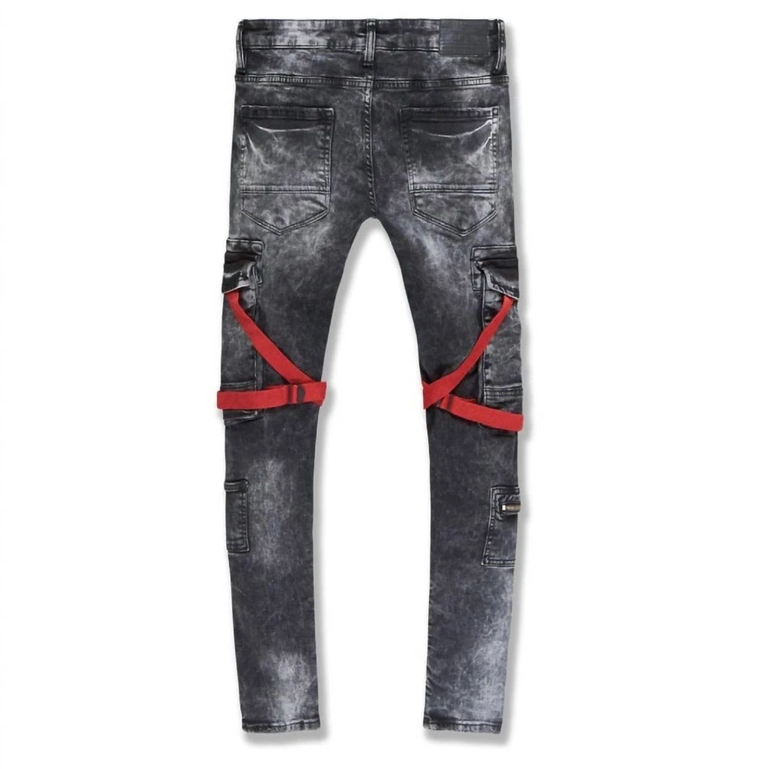 Deals π Jordan Craig Men'S Ross Deadwood Cargo Denim Jean in Black Shadow π₯ 4 Deals π Jordan Craig Men'S Ross Deadwood Cargo Denim Jean in Black Shadow π₯ - Image 2